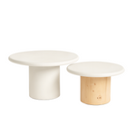تحميل الصورة إلى عارض المعرض، The Rufus Coffee Table set in Microplaster and Burlwood (Bundle Pricing)