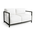 تحميل الصورة إلى عارض المعرض، The Dexter Two Seater, a luxury outdoor sofa in a sleek design, perfect for modern patios.