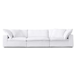 تحميل الصورة إلى عارض المعرض، The Avis Feather Cloud Sofa - 3 Sections Modular Sectional with Plush Feather Cushions