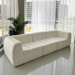 تحميل الصورة إلى عارض المعرض، The Miles Modular Sofa - Contemporary Modular Sectional with Plush Cushions