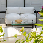 تحميل الصورة إلى عارض المعرض، The Dexter Outdoor Sofa - Modern Weather-Resistant 2-Seater Patio Sofa