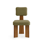 تحميل الصورة إلى عارض المعرض، Wooden leg chair crafted with premium materials, perfect for modern dining spaces.