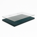تحميل الصورة إلى عارض المعرض، The Britt Tile and Glass Low Coffee Table