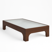 The Noah Coffee Table with Lined Glass