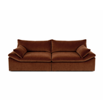 تحميل الصورة إلى عارض المعرض، The Demir Sofa - Modern Low Profile Design with Deep Cushions &amp; Comfort
