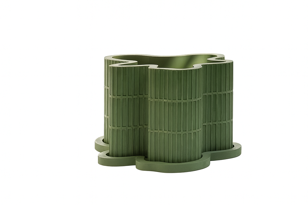 The Rupert Planter in Pistachio Tiles