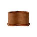 تحميل الصورة إلى عارض المعرض، The Rupert Small Planter in Tile Burnt Orange