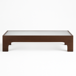 تحميل الصورة إلى عارض المعرض، The Noah Coffee Table with Lined Glass