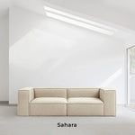تحميل الصورة إلى عارض المعرض، High-end modular couch styled in a contemporary Dubai apartment, ideal for those searching for couches online.