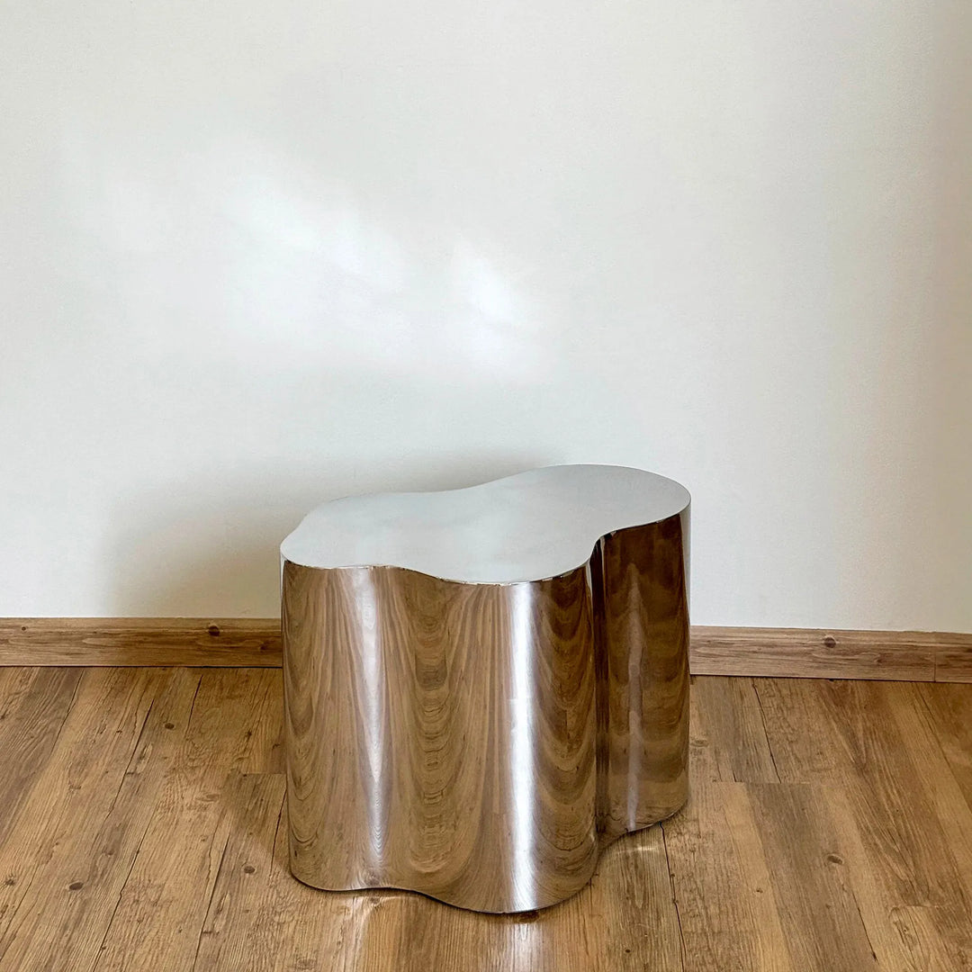 The Genevive Stainless Steel Coffee Table (Small)