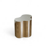 تحميل الصورة إلى عارض المعرض، The Genevive Stainless Steel Coffee Table (Small)