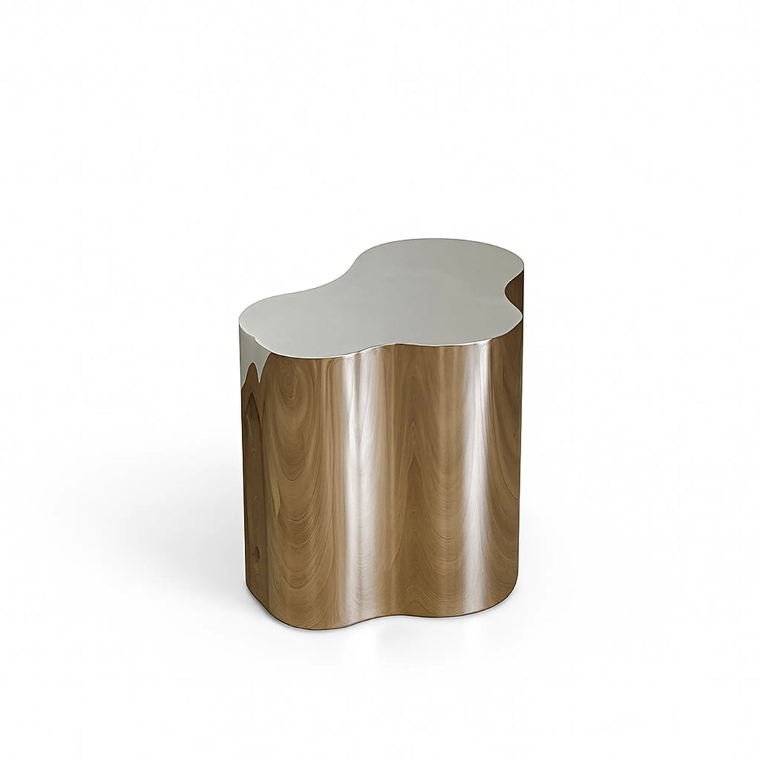 The Genevive Stainless Steel Coffee Table (Small)