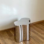 تحميل الصورة إلى عارض المعرض، The Genevive Stainless Steel Coffee Table (Small)