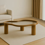 تحميل الصورة إلى عارض المعرض، The Jamie Coffee Table integrates seamlessly into the lifestyle setting, offering a blend of practicality and modern elegance.