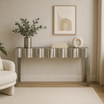 تحميل الصورة إلى عارض المعرض، Luxary Console in Stainless Steel life style view