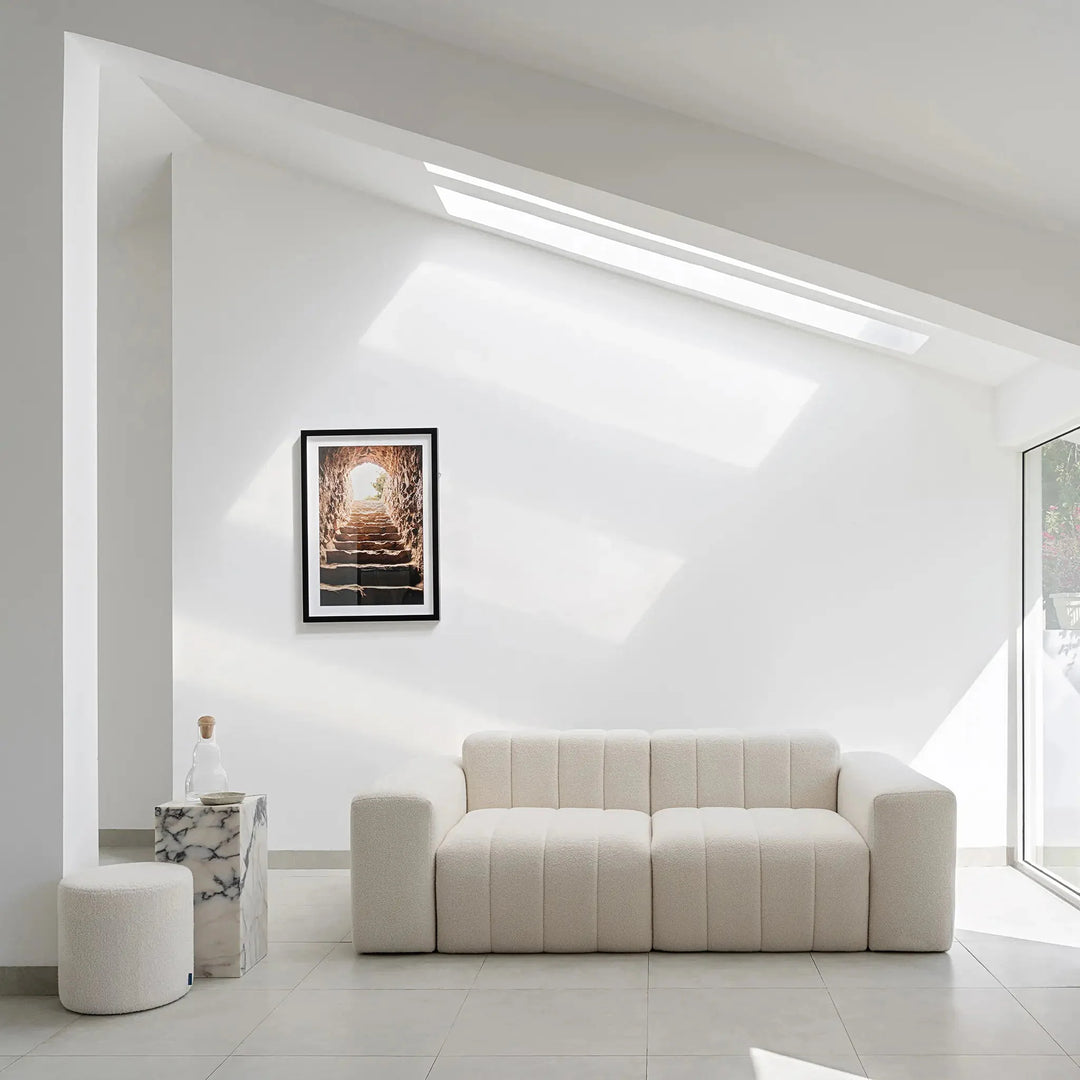 The Klein 4 seater sofa in a luxurious Dubai villa, offering comfort and elegance.