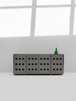 تحميل الصورة إلى عارض المعرض، The Jeanie Sideboard in Brushed Stainless Steel
