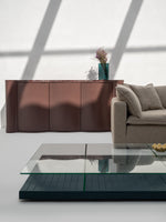تحميل الصورة إلى عارض المعرض، The Britt Tile and Glass Low Coffee Table