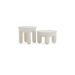 تحميل الصورة إلى عارض المعرض، Clean, elegant The Signe Coffee Table (Medium) in white, offering timeless design for your living room.