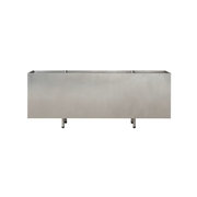 The Jeanie Sideboard in Brushed Stainless Steel