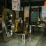 تحميل الصورة إلى عارض المعرض، The Millie Mirror in Stainless Steel