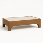 تحميل الصورة إلى عارض المعرض، Big coffee table design: The Noah Low Coffee Table combines functionality and style with its spacious surface and elegant materials.