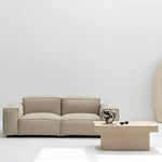 تحميل الصورة إلى عارض المعرض، Outdoor Coffee Table with a stone effect, perfect for enjoying outdoor gatherings on the patio.