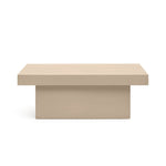 تحميل الصورة إلى عارض المعرض، Stone Effect Outdoor Coffee Table with a sleek, modern design for stylish outdoor spaces.

