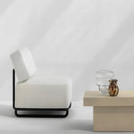 تحميل الصورة إلى عارض المعرض، Durable Stone Coffee Table with a stone effect finish, ideal for contemporary outdoor settings.