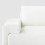 تحميل الصورة إلى عارض المعرض، The Sylvia modern white sofa, a seamless blend of style and functionality for modern living.