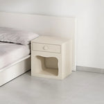 تحميل الصورة إلى عارض المعرض، The Alphie Bedside Table in Microplaster