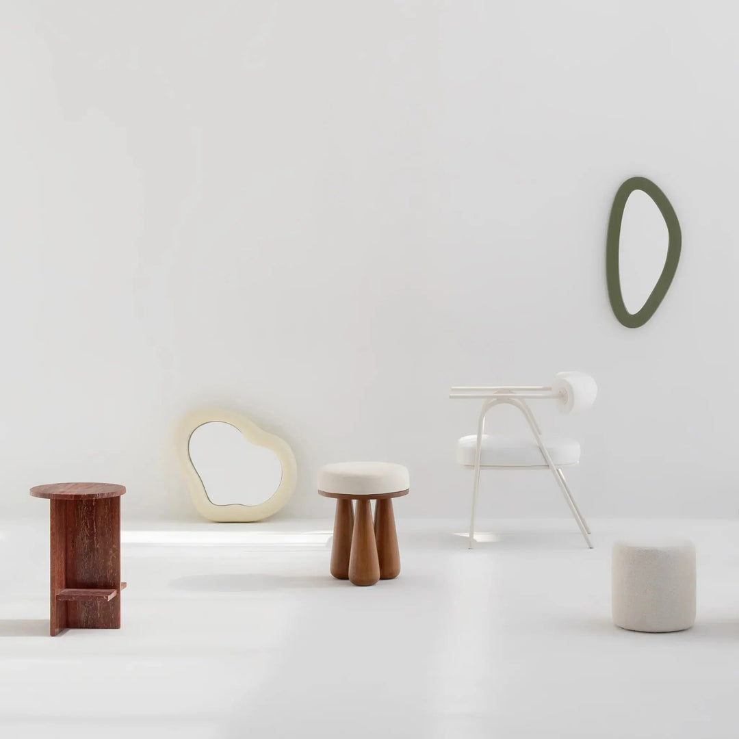 The Blair Upholstered stool