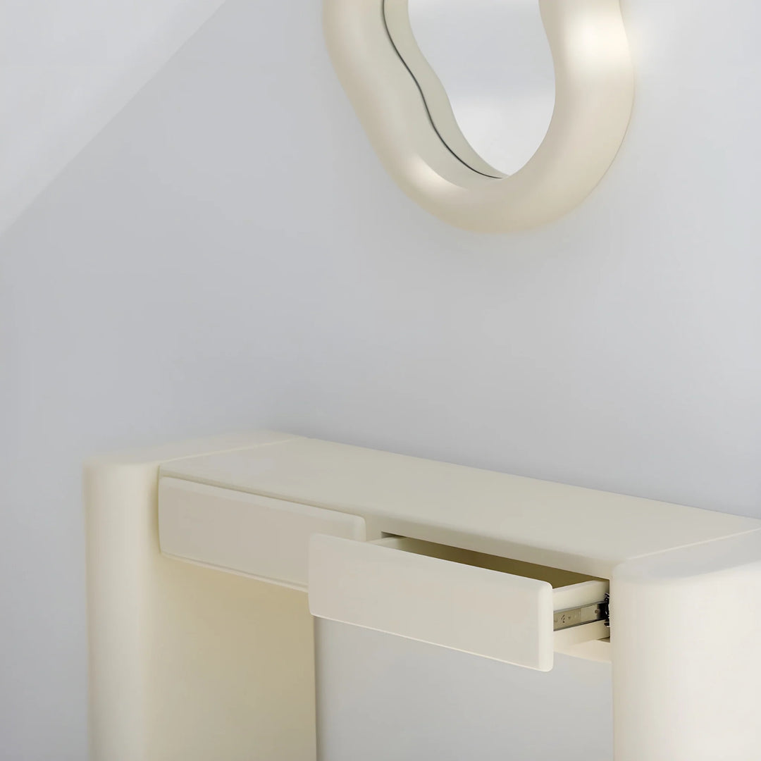 The Dustin  Vanity and Mirror Set