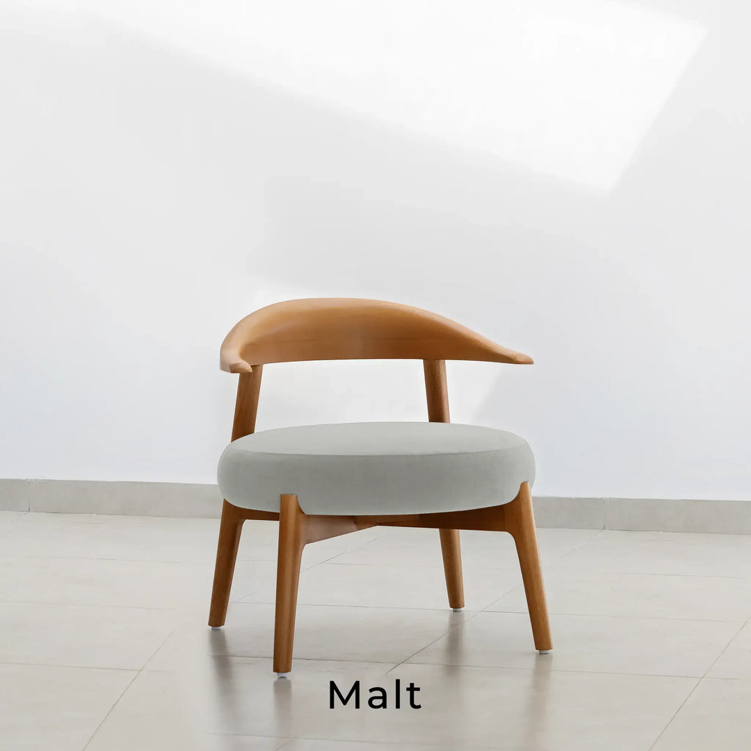 Modern Design The Hyde Wood Accent Chair Featuring Comfortable Seating

