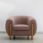 تحميل الصورة إلى عارض المعرض، luxury modern accent chairs​ front View