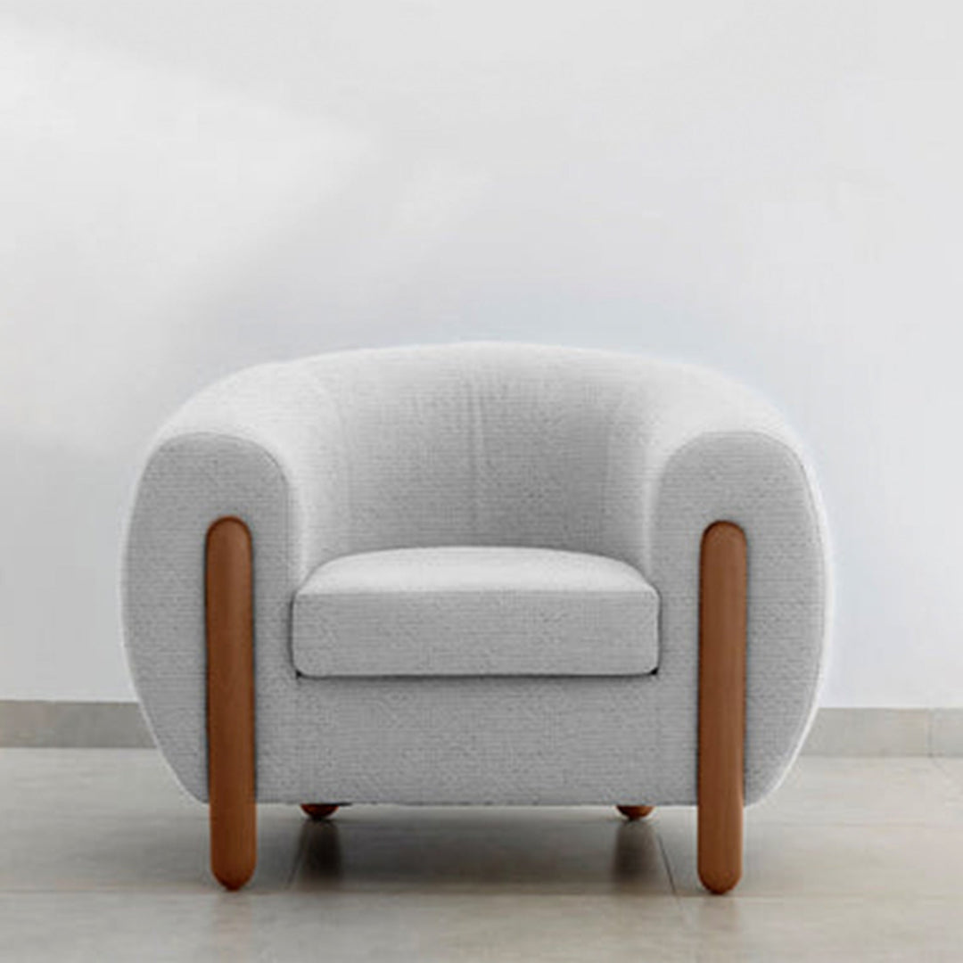 Modern accent chairs​ front View