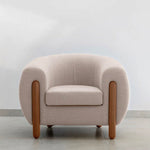 تحميل الصورة إلى عارض المعرض، luxury modern accent chairs​ front View