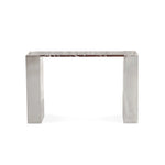 تحميل الصورة إلى عارض المعرض، Vernon Marble Console Table white background view