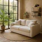 تحميل الصورة إلى عارض المعرض، AVIS Modern Sofa Bed with Convertible Design and Comfortable Seating