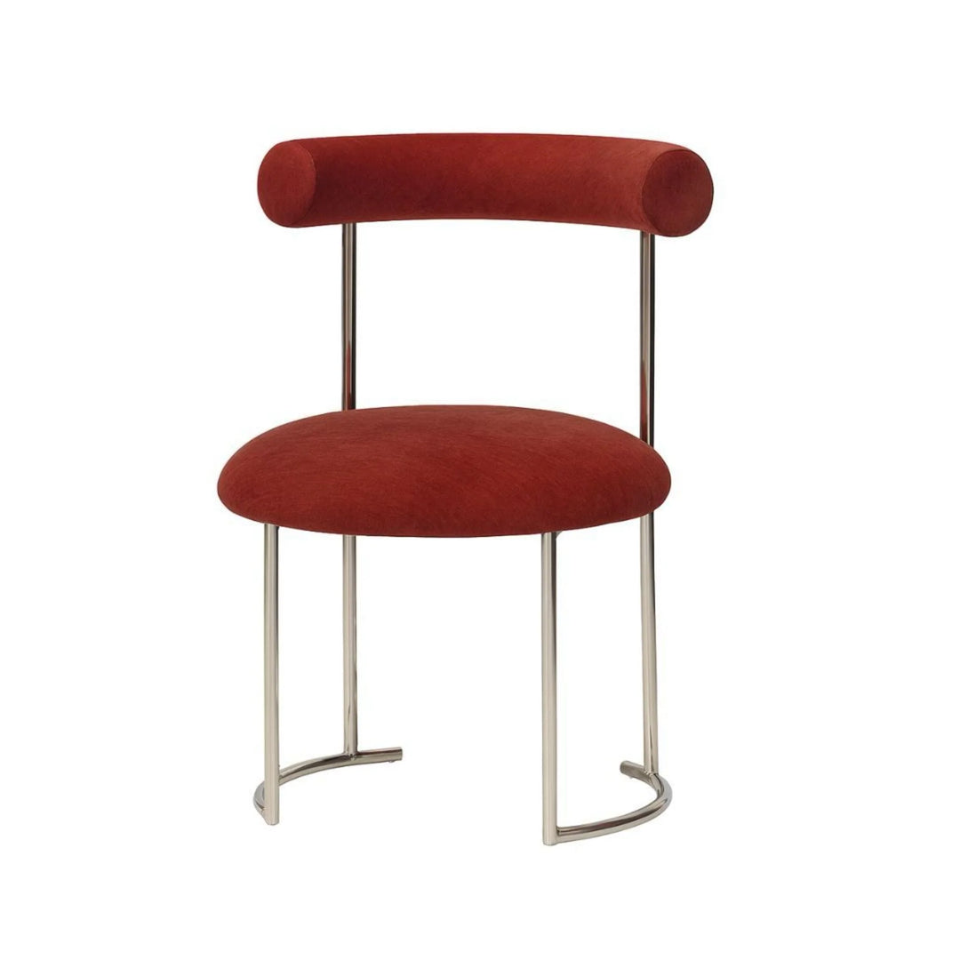 The Claudia Chair in Stainless Steel
