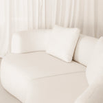 تحميل الصورة إلى عارض المعرض، The Eddy Curve Sofa - Modern Curved 3-Seater Sofa with Plush Upholstery