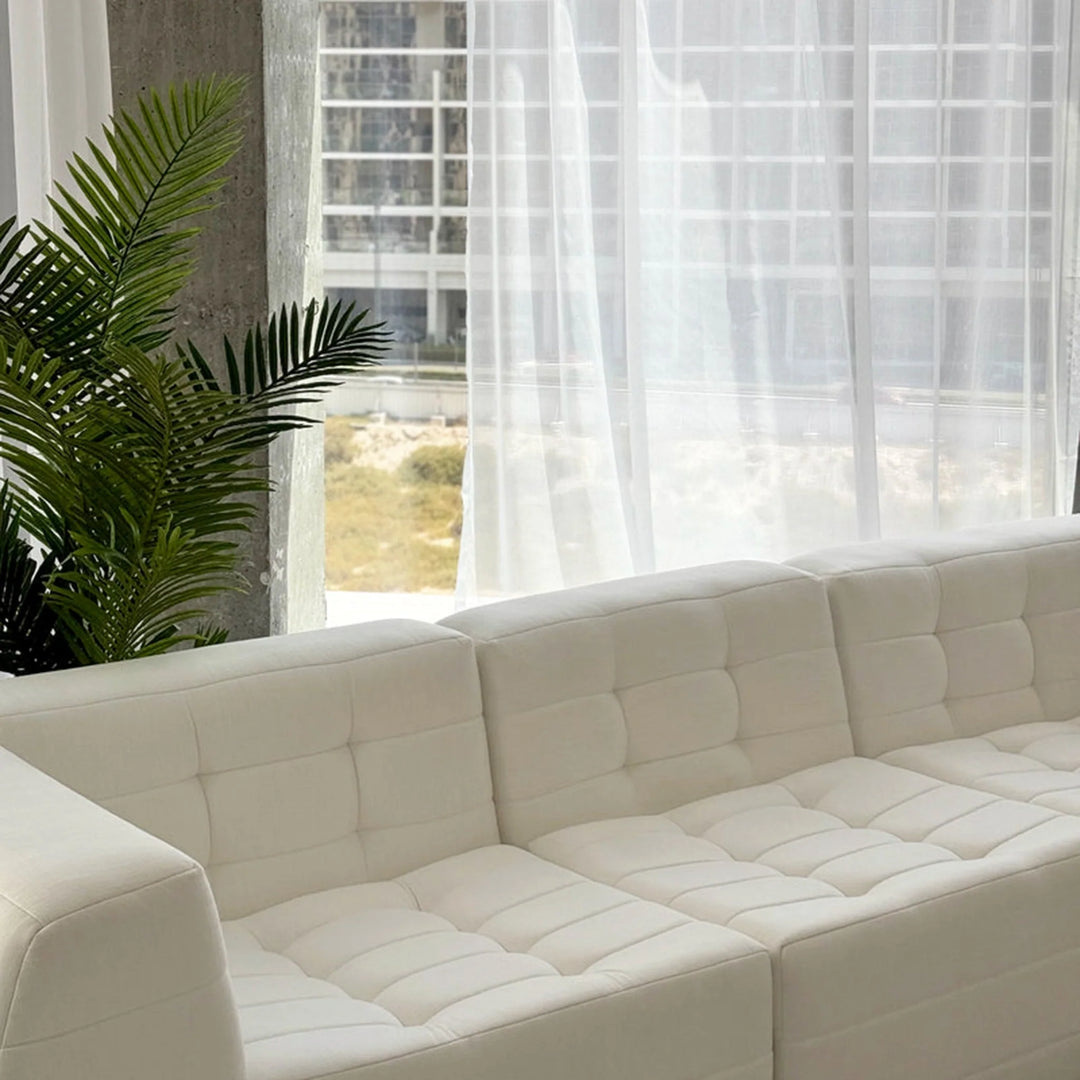 The Miles Modular Sofa - Contemporary Modular Sectional with Plush Cushions