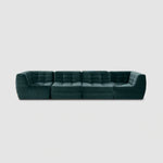 تحميل الصورة إلى عارض المعرض، The Miles Modular Sofa - Contemporary Modular Sectional with Plush Cushions
