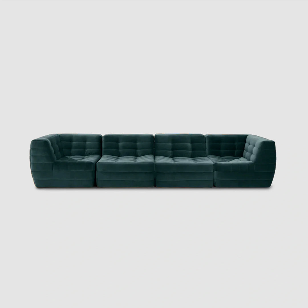 The Miles Modular Sofa - Contemporary Modular Sectional with Plush Cushions