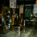 تحميل الصورة إلى عارض المعرض، The Millie Mirror in Stainless Steel