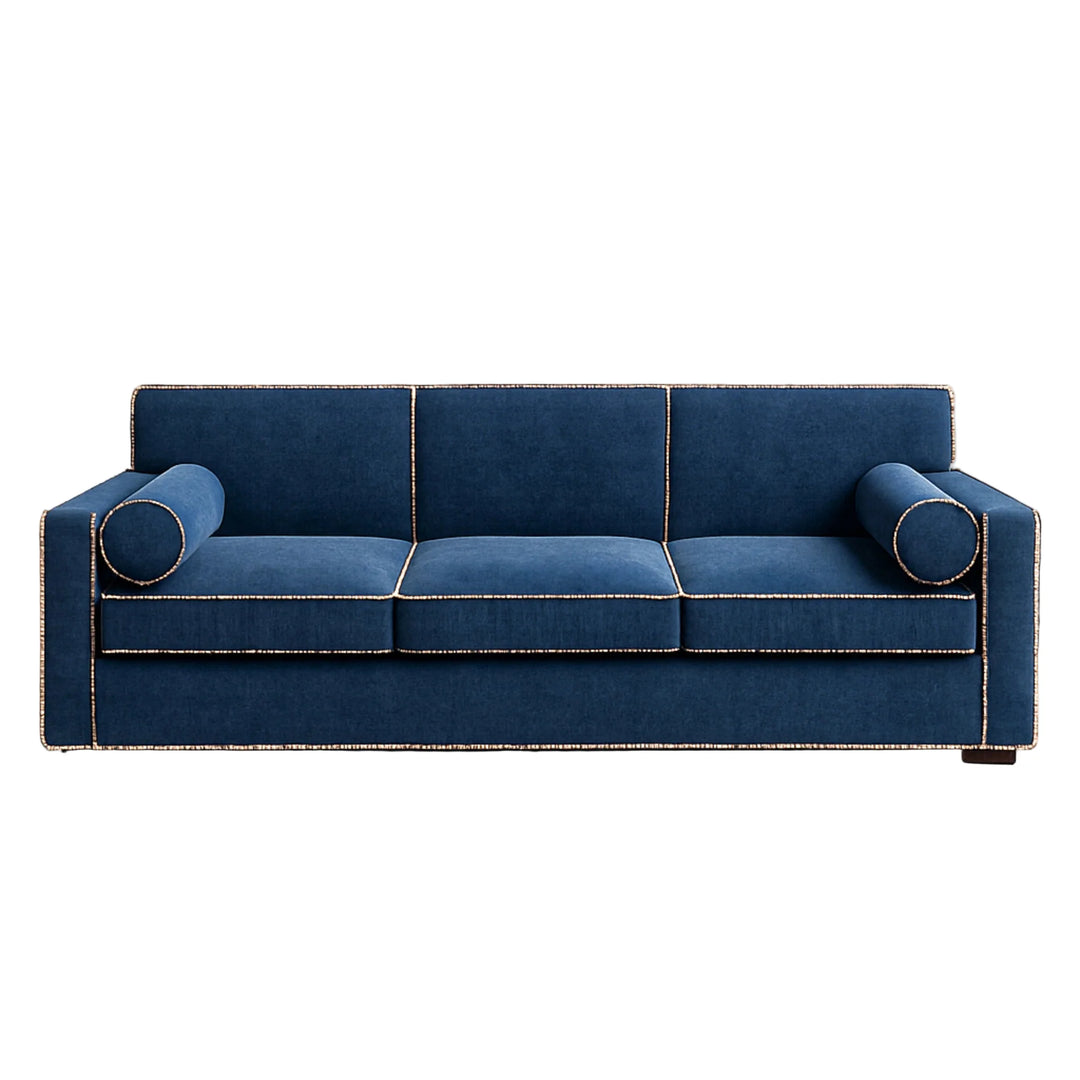 The Oswald Sofa with Bolster Cushions