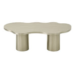 تحميل الصورة إلى عارض المعرض، The Victoria Curvy Dining Table in Stainless Steel