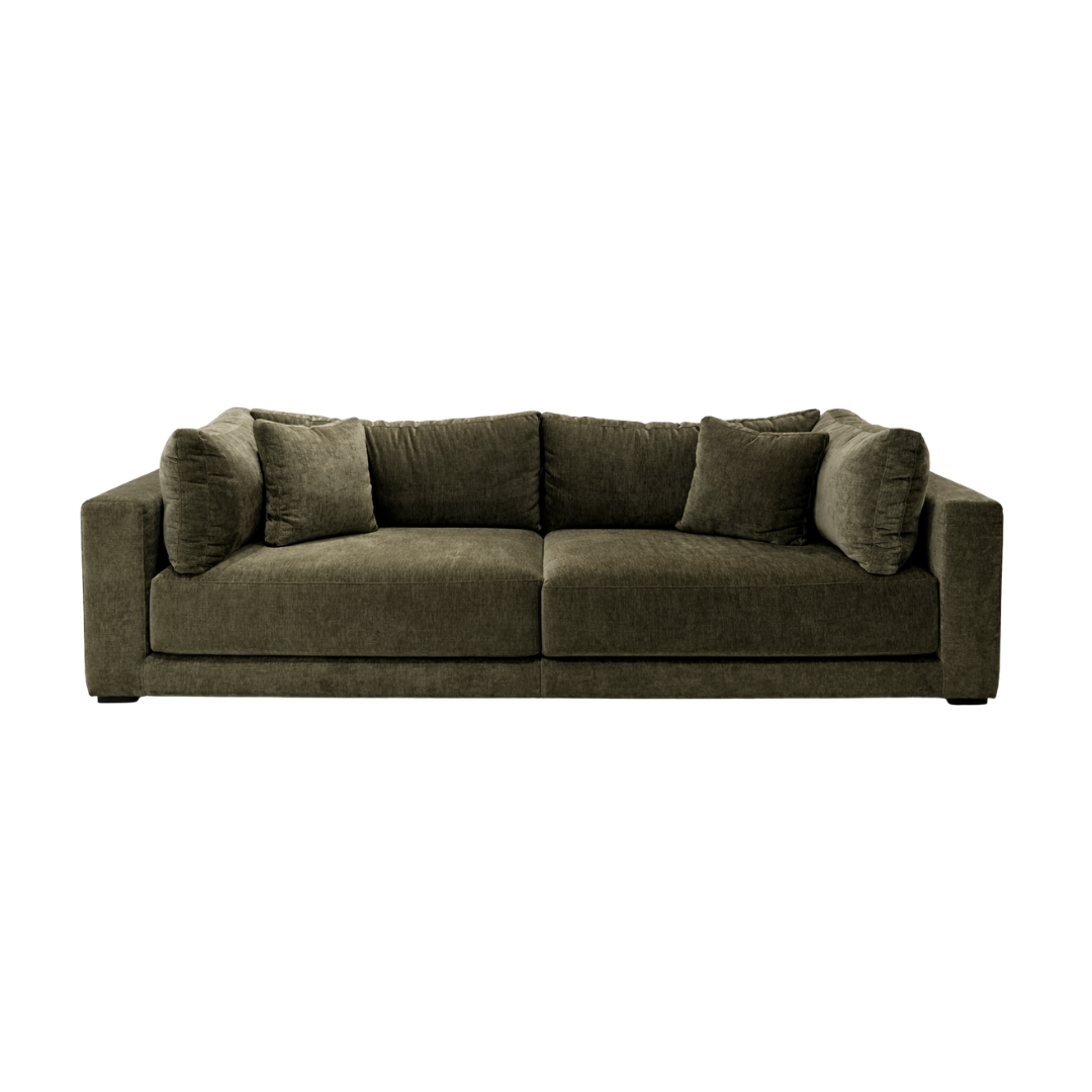 The Benito Sofa - Modern Deep Seat Sofa with Wide Arms, 2 & 3 Seater