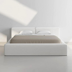 تحميل الصورة إلى عارض المعرض، Deluxe Bedroom Trio: Derrel Bed, Alphie Bedside &amp; Douglas Mattress