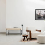 تحميل الصورة إلى عارض المعرض، The Danielle Bench in a modern living room setting.